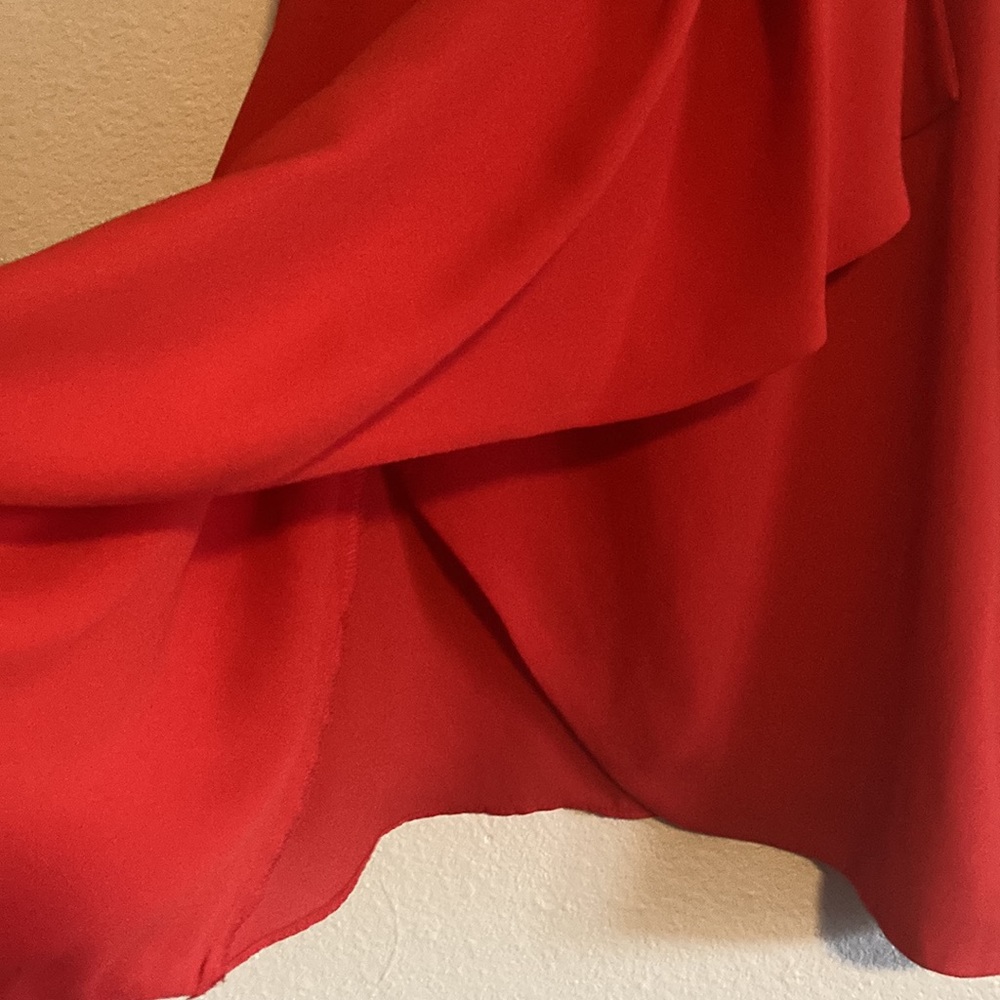 Zara red blouse - Picture 3 of 3